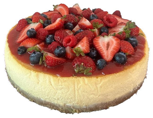 Cheesecake Frutos Rojos de Blisslay, fotografía del menú